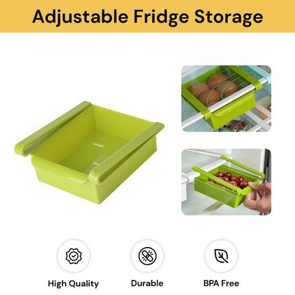 Expandable Adjustable Fridge Storage