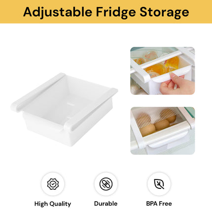 Expandable Adjustable Fridge Storage