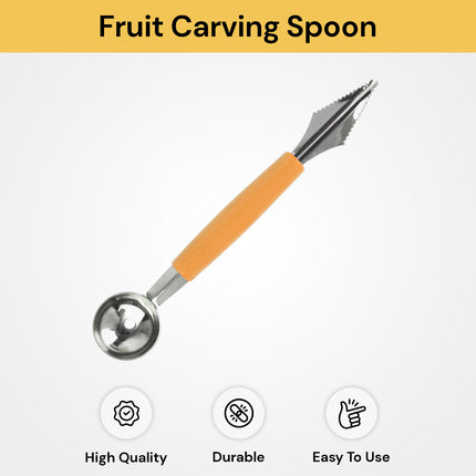 2in1 Fruit Carving Spoon