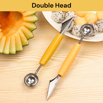 2in1 Fruit Carving Spoon