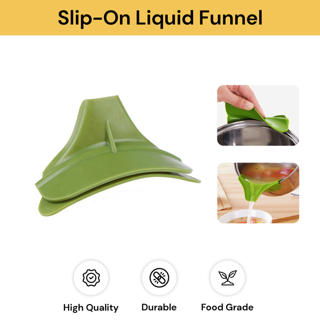 Silicone Slip-On Liquid Funnel