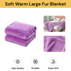 Soft Warm Large Fur Blanket