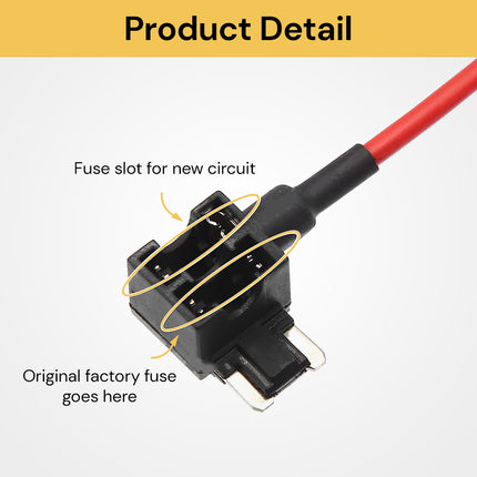 5PCs FT3 12V Add-a-Circuit Fuse Tap