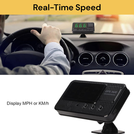 Universal Car GPS Speedometer HUD