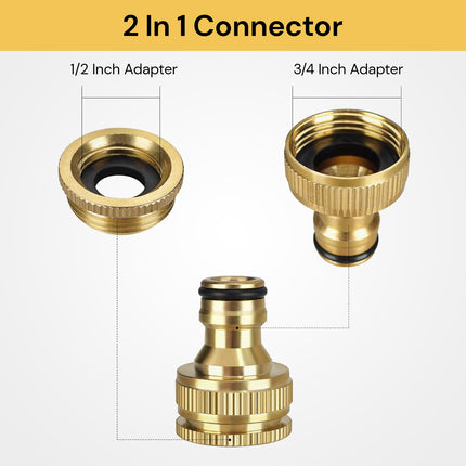 8PCs Garden Hose Connector