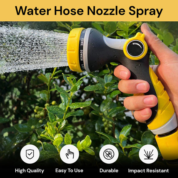 10 Functions Water Hose Nozzle Spray GardenSpray01