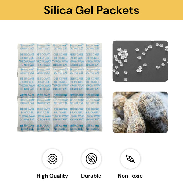100PCs Silica Gel Packets