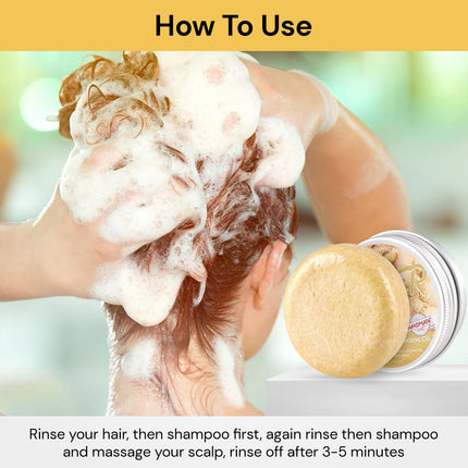 Organic Ginger Hair Shampoo Bar