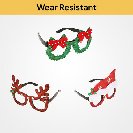 Christmas Glasses Frame