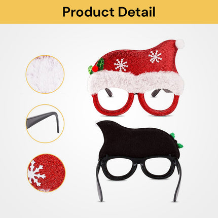 Christmas Glasses Frame