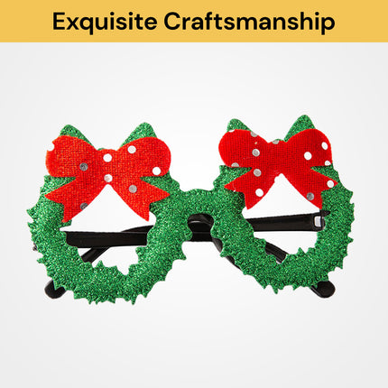 Christmas Glasses Frame