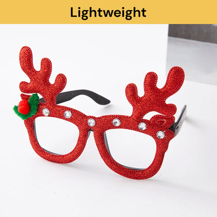 Christmas Glasses Frame