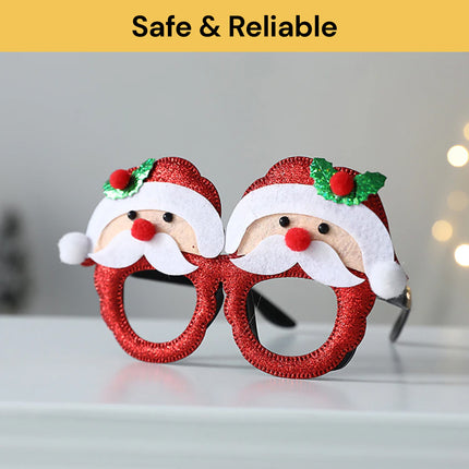 Christmas Glasses Frame