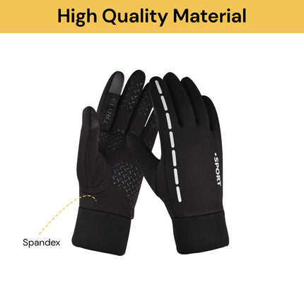 Pair Of Winter Touchscreen Gloves