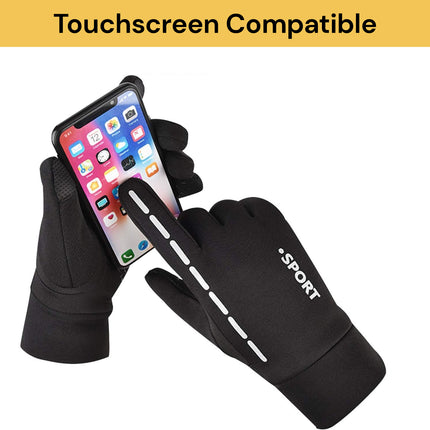 Pair Of Winter Touchscreen Gloves