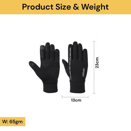 Pair Of Winter Touchscreen Gloves