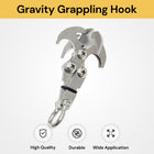 Gravity Grappling Hook - Heavy Duty, Versatile Use