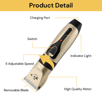 Professional Pet Grooming Clipper