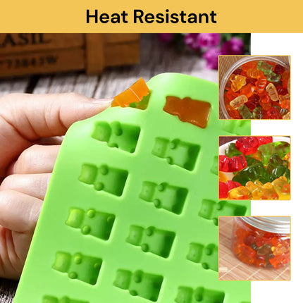 50 Cavity Silicone Gummy Bear Mold