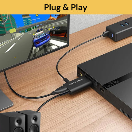 PS2 To HDMI Audio Video Converter