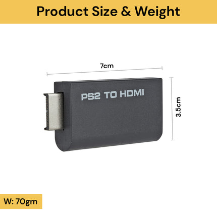PS2 To HDMI Audio Video Converter