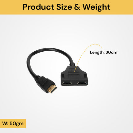 HDMI Splitter 1 in 2 Out