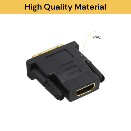 HDMI Female To DVI 24+1 Male