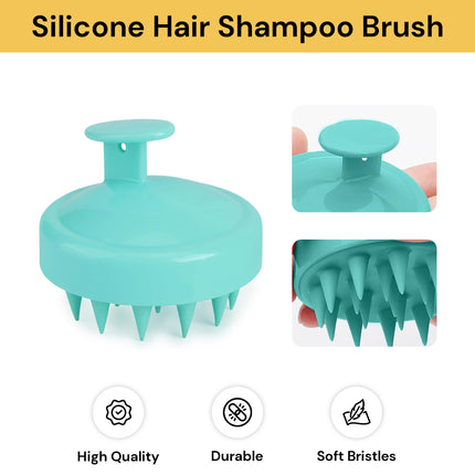 Silicone Hair Shampoo Brush