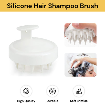 Silicone Hair Shampoo Brush