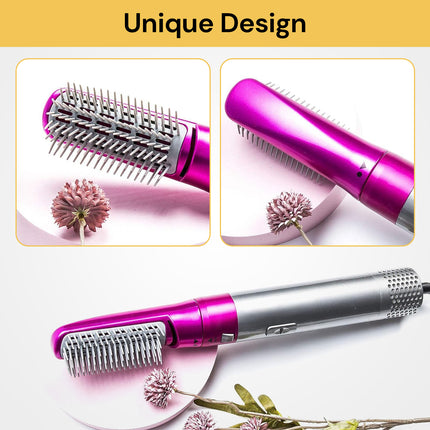 5 in 1 Hair Blow Dryer Curling Brush