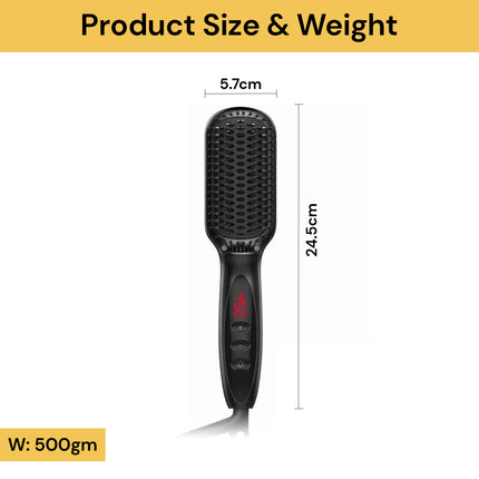 3 In 1 Hair Straightner Brush