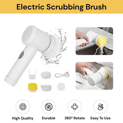 Handheld Electric Scrubbing Brush