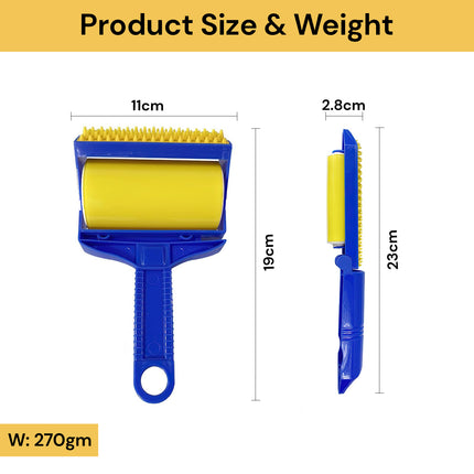 Handheld Stick It Roller - Yellow Blue