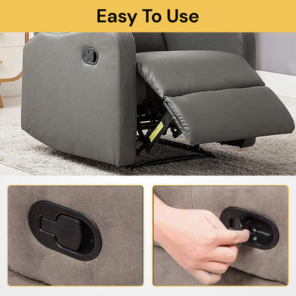 2 in 1 Recliner Release Pull Handle With Cable