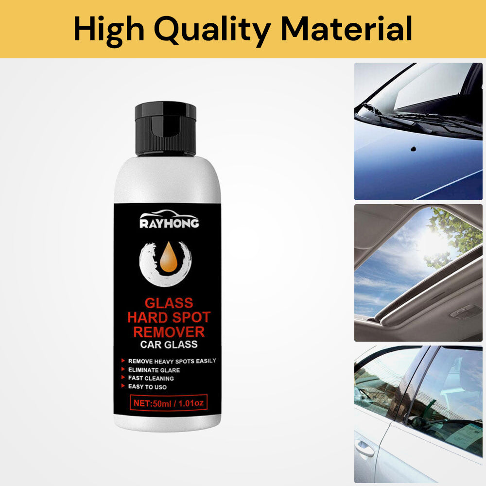 Car Glass Hard Spot Remover Cleaning Solution