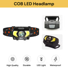 7 Mode COB LED Headlamp