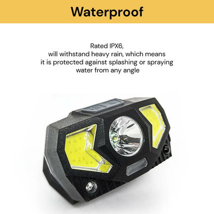 7 Mode COB LED Headlamp