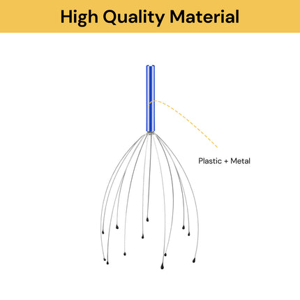 Manual Scalp Head Scratcher (Assorted)