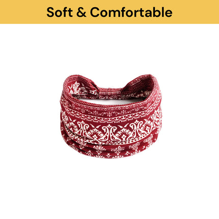 Women's Wide Boho Headband (Assorted)