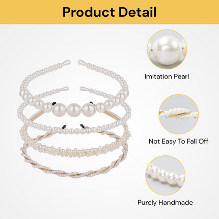 Women Pearl Headband