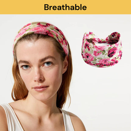 Women's Wide Boho Headband (Assorted)
