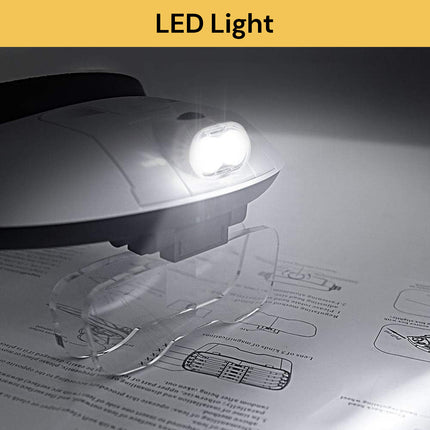 1X to 6X LED Headband Magnifier