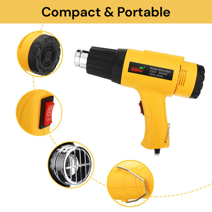 2000W Electric Hot Air Gun Kit