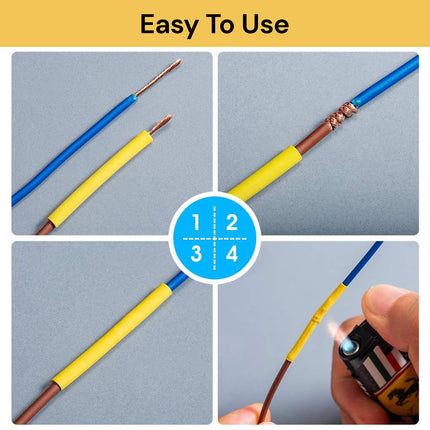 160PCs Heat Shrink Tube
