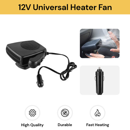 12V Universal Heater Fan