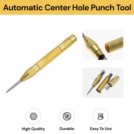 Automatic Center Hole Punch Tool