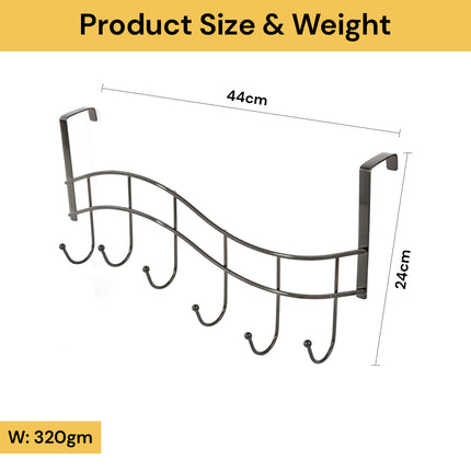6 Hook Rack Hanger