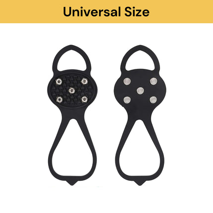 Pair Of 5 Tooth Ice Spikes For Shoes