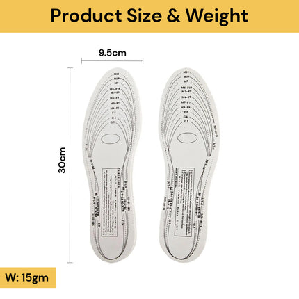 Pair Of Memory Foam Insoles