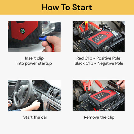 12V Car Jump Starter Power Bank